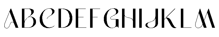 MiguelaVerona-Regular Font UPPERCASE