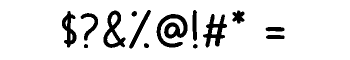 Miiaww Font OTHER CHARS