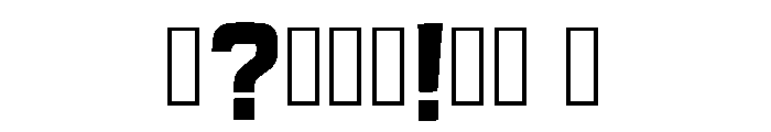 Mikah Regular Font OTHER CHARS