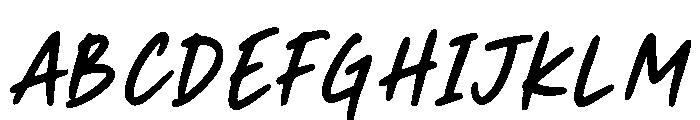MilanPenthouse-Regular Font UPPERCASE