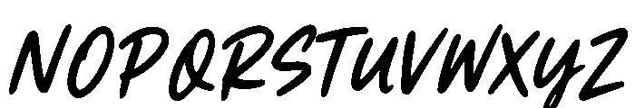 MilanPenthouse-Regular Font UPPERCASE