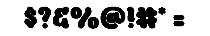 Milano Biscuit Font OTHER CHARS