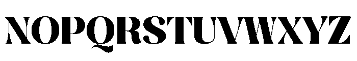 Milant Font UPPERCASE