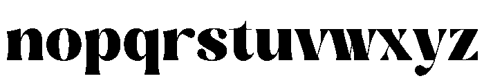Milant Font LOWERCASE