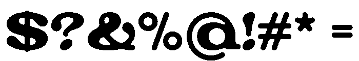 Mild Breeze Medium Font OTHER CHARS