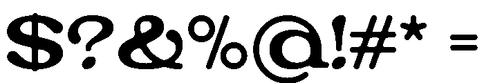 Mild Breeze Regular Font OTHER CHARS