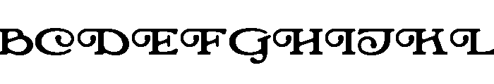 Mild Breeze Regular Font UPPERCASE