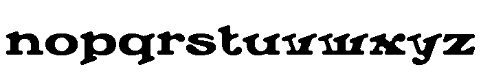 Mild Breeze Variable Font LOWERCASE