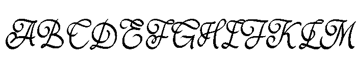 Mildest Regular Font UPPERCASE