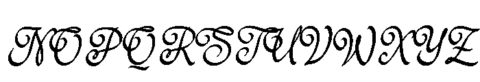 Mildest Regular Font UPPERCASE