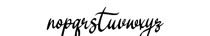 Mildest Regular Font LOWERCASE