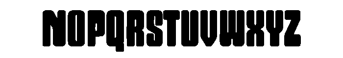 Milebyte Font UPPERCASE
