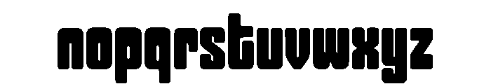 Milebyte Font LOWERCASE