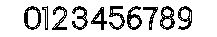 Mileways-Regular Font OTHER CHARS