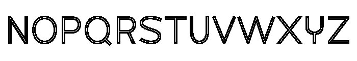 Mileways-Regular Font UPPERCASE