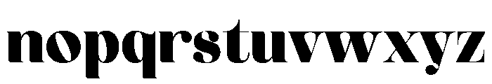 Milgan Font LOWERCASE