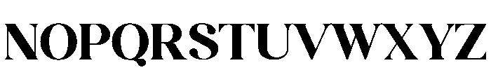 Milgn Font UPPERCASE