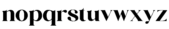 Milgn Font LOWERCASE