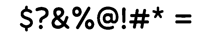 Milgrave Regular Font OTHER CHARS