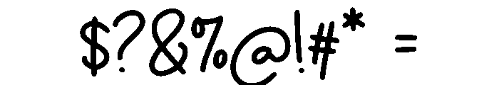Milinea Font OTHER CHARS
