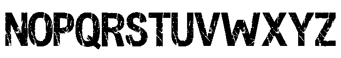 Military Residence Regular Font LOWERCASE