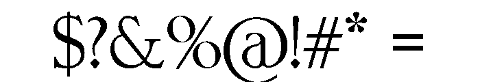 Military War Font OTHER CHARS