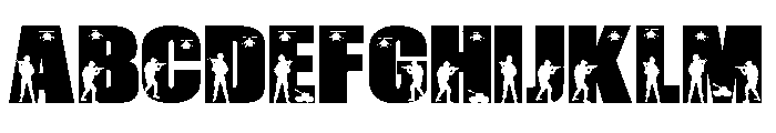 Military War FONT