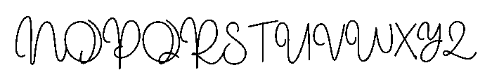 Militya Font UPPERCASE