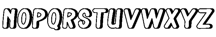 Milk Shake1 Font LOWERCASE