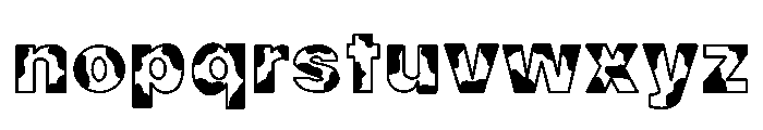 Milk cow Font LOWERCASE