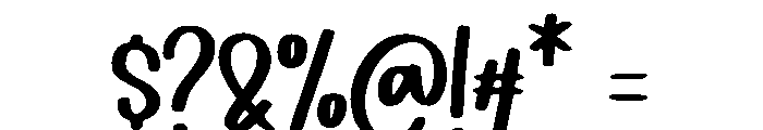 Milkbutter Font OTHER CHARS