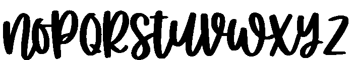 Milkbutter Font LOWERCASE