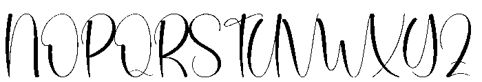 Milkcandy Font UPPERCASE