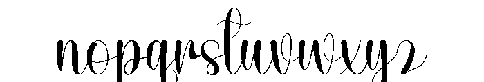 Milkcandy Font LOWERCASE