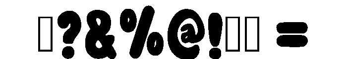 Milkshake Strawberry Regular Font OTHER CHARS