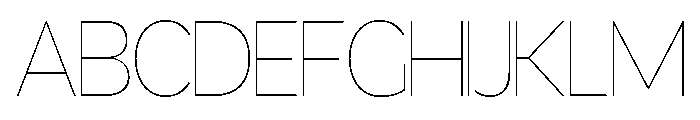 Milkweed Thin FONT