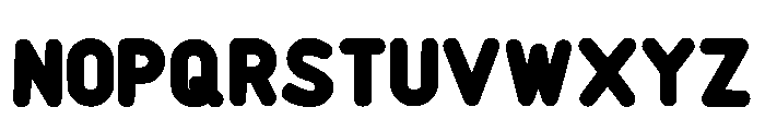 Milky Dreamy Regular Font UPPERCASE