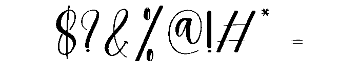 Milky Sweet Font OTHER CHARS