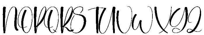 Milky Sweet Font UPPERCASE