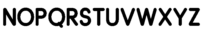 Milkyon Font UPPERCASE