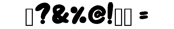 Mille Crepes Regular Font OTHER CHARS