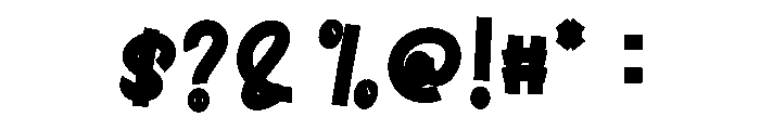 Millennial  Manager Font OTHER CHARS