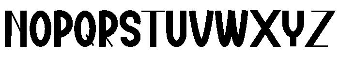 Millennial  Manager Font UPPERCASE