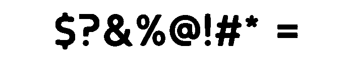 Milo Walk Font OTHER CHARS