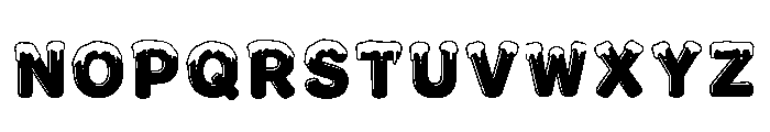 Mimosa Regular Font LOWERCASE