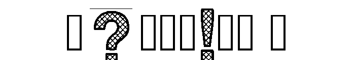 Mimus Regular Font OTHER CHARS