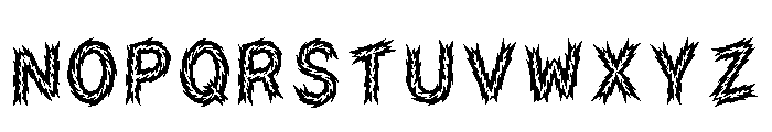 Min Regular Font LOWERCASE