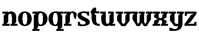 Mind Wind Font LOWERCASE