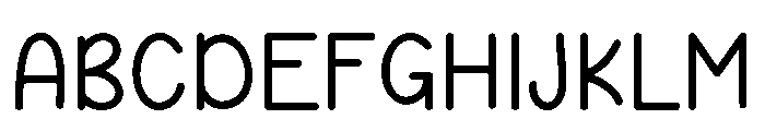 Minded Flower Font UPPERCASE