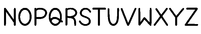 Minded Flower Font UPPERCASE